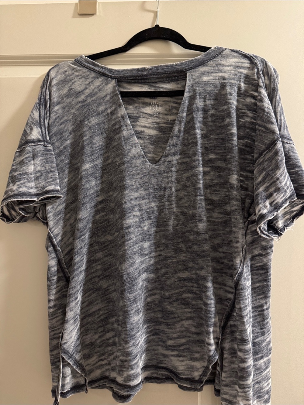 Free people keyhole top